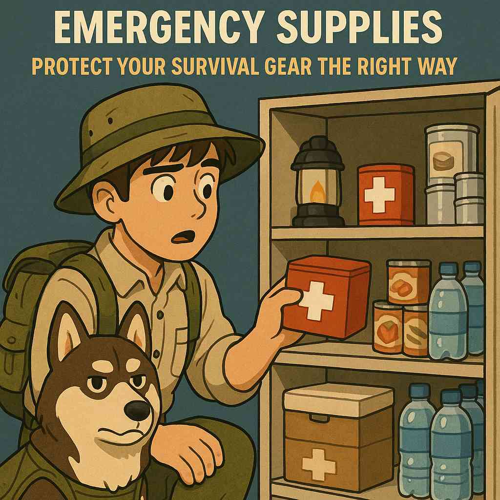 How to Safely Store Emergency Supplies | Protect Your Survival Gear the Right Way