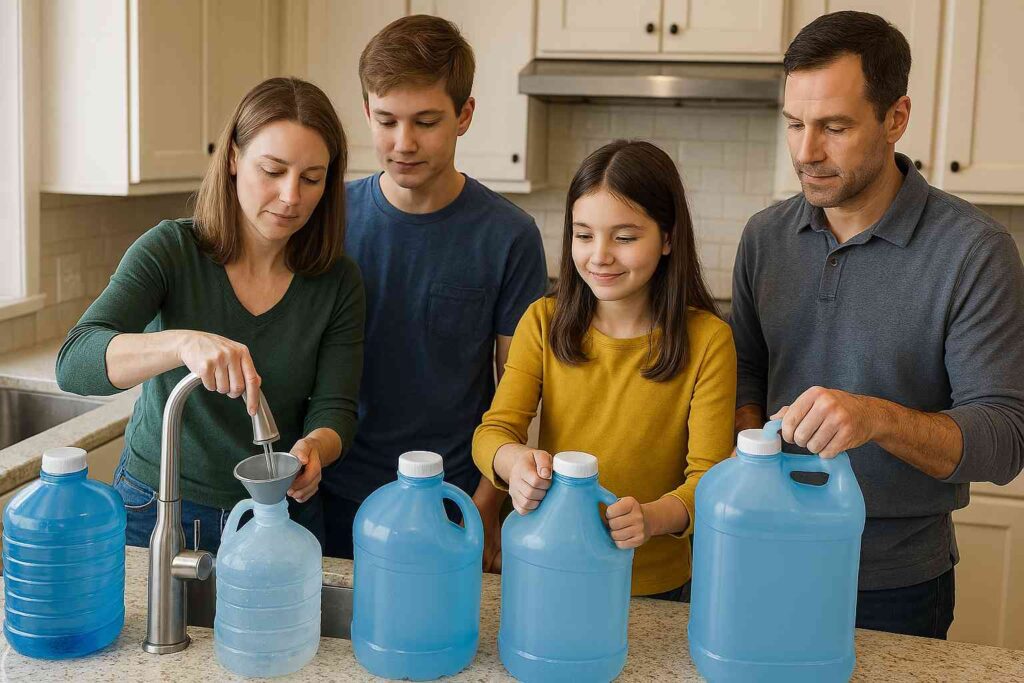 How to Store Water Long-Term