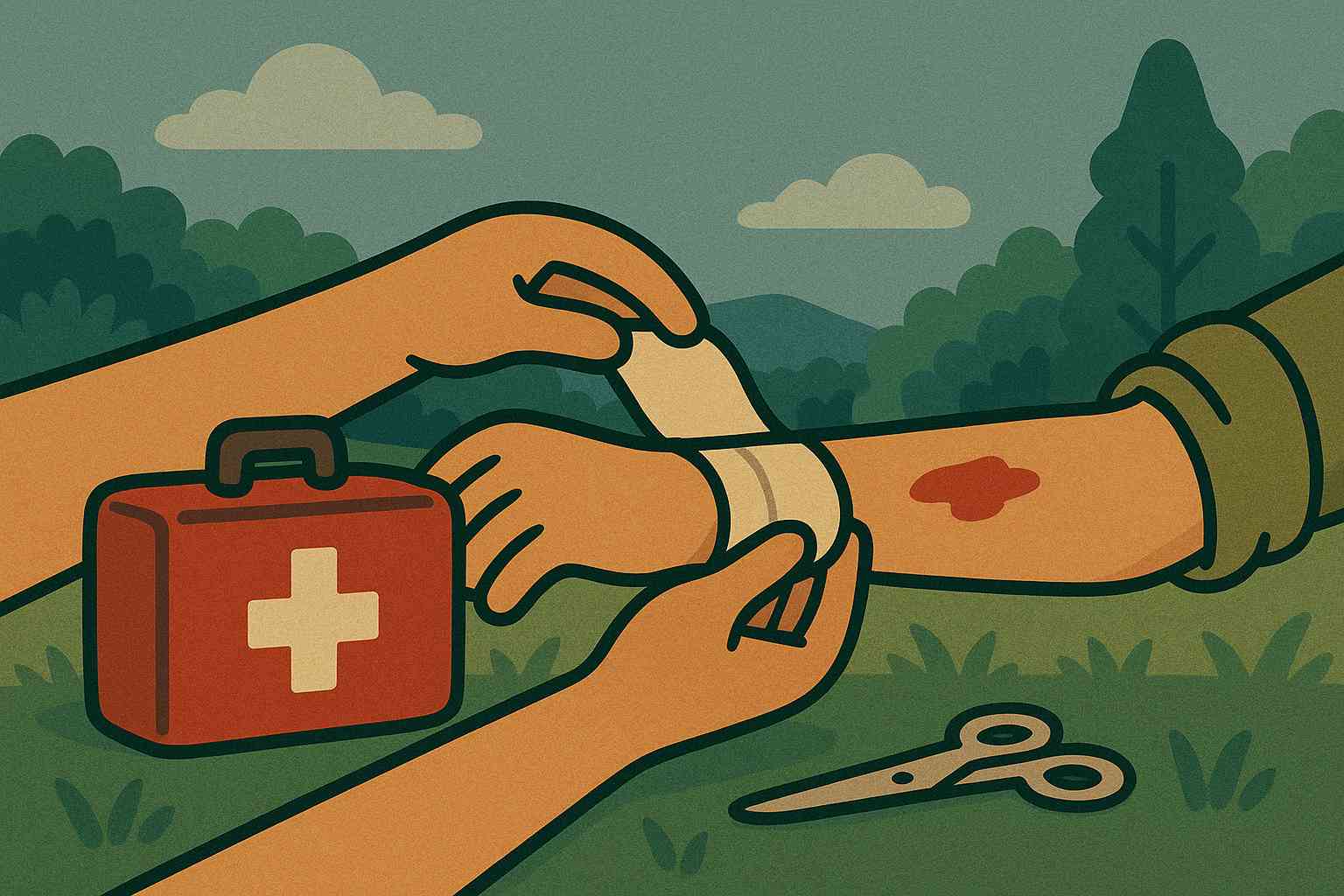 How to Treat Injuries When No Help Is Available: Wilderness First Aid Basics