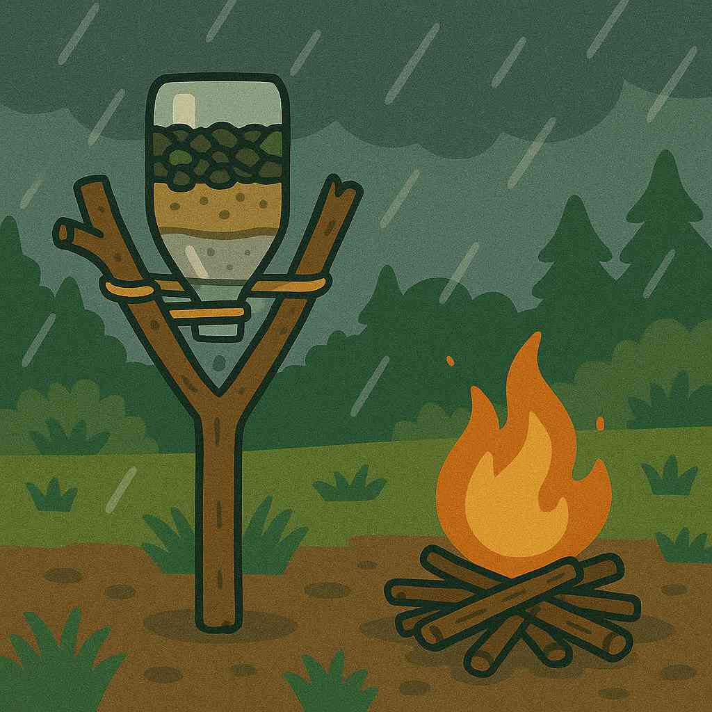 How to Start a Fire in the Rain: Wet Weather Survival Guide