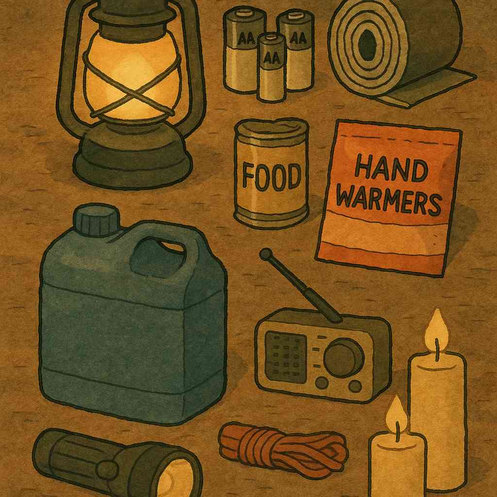 Home Power Outage Survival Checklist