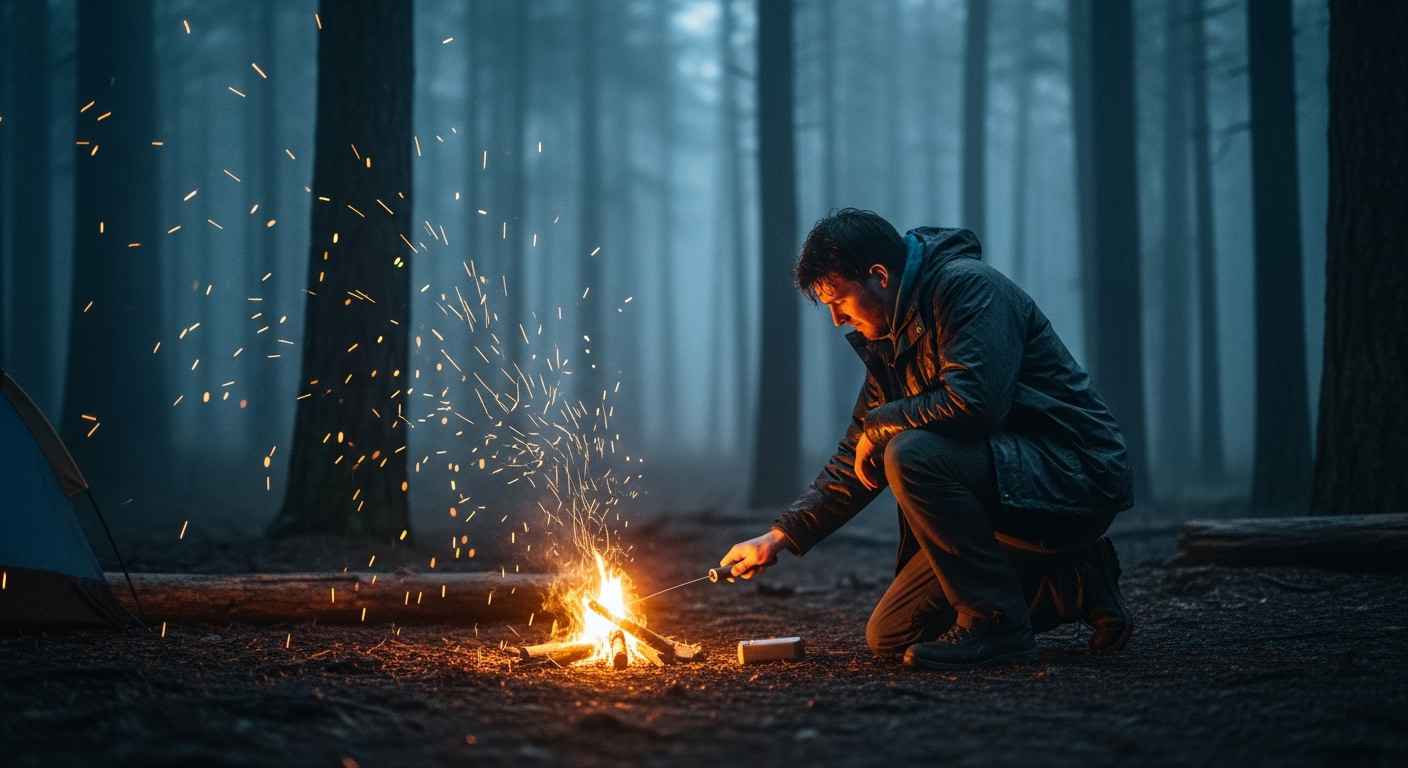 How to Start a Fire in the Rain