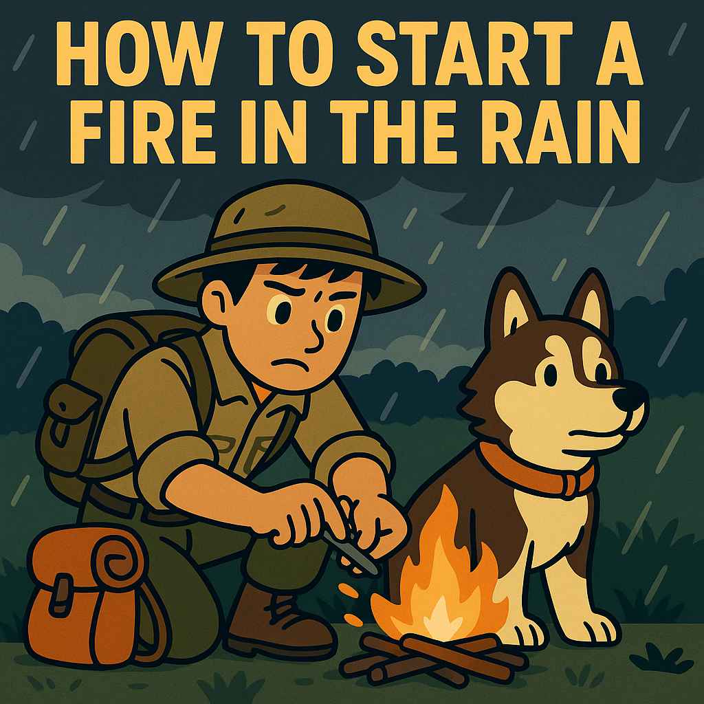 How to Start a Fire in the Rain