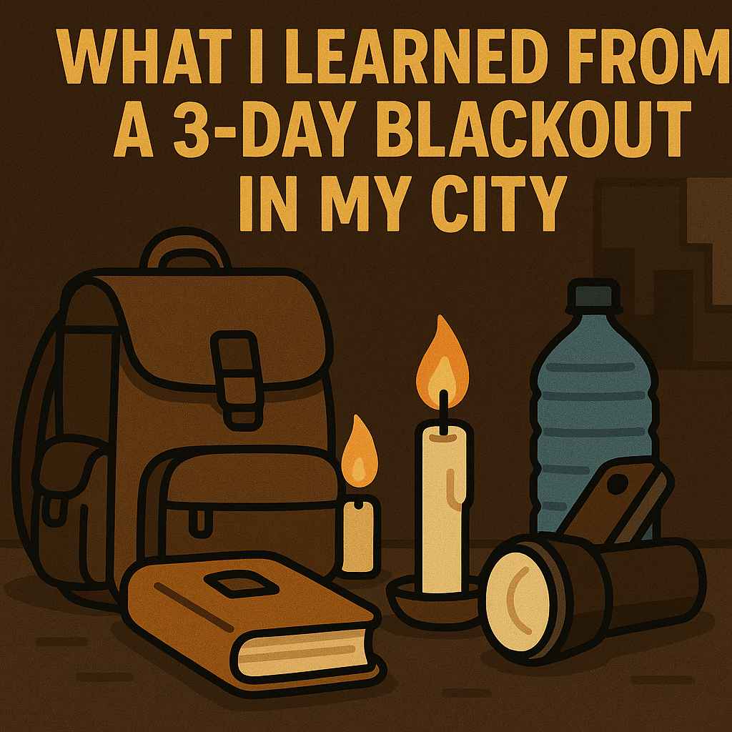 What I Learned From a 3-Day Blackout in My City