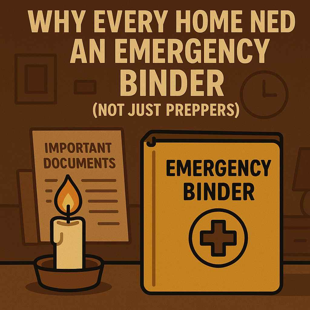 Why Every Home Needs an Emergency Binder