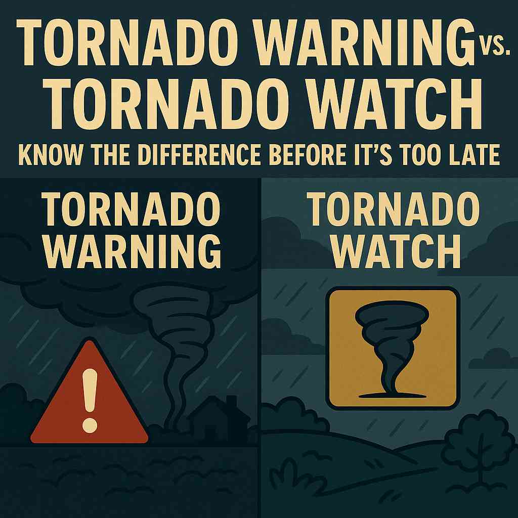 Tornado Warning vs. Tornado Watch: Know the Difference Before It’s Too Late