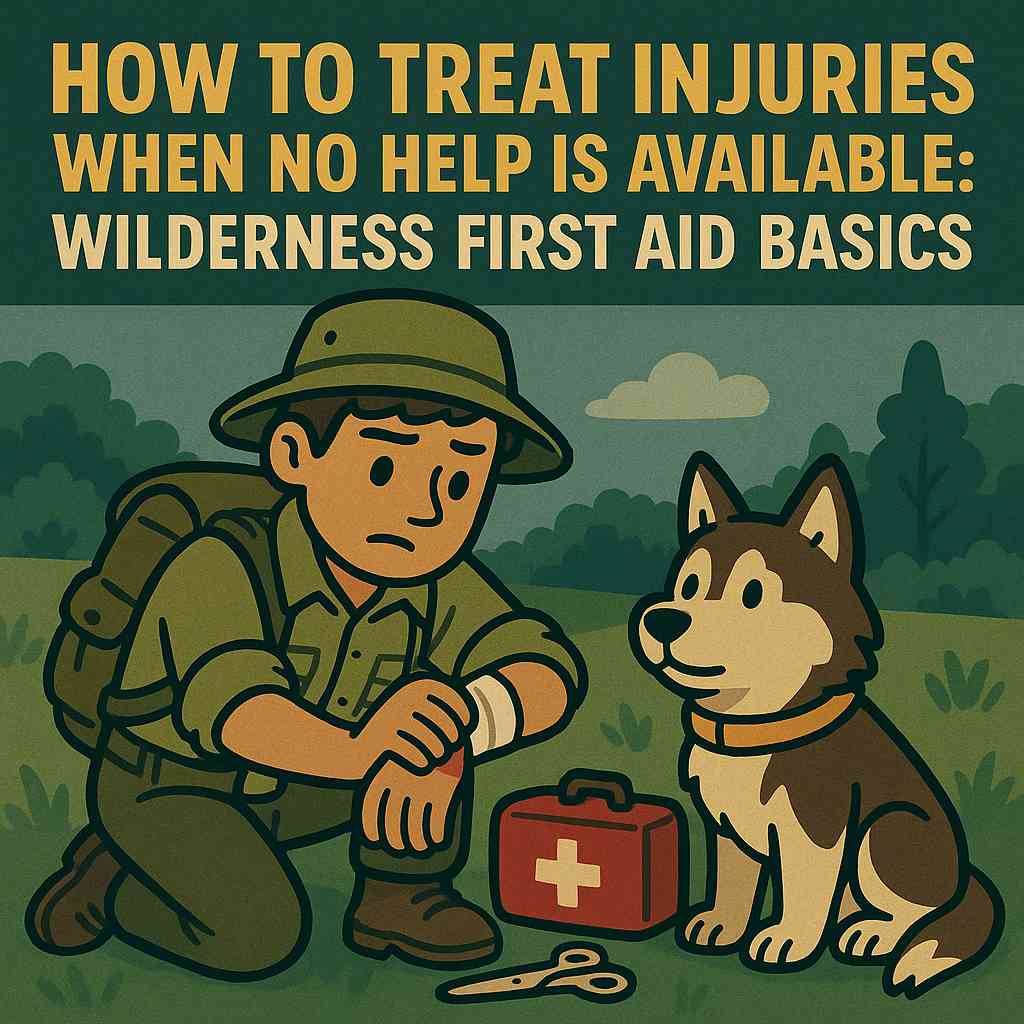 How to Treat Injuries When No Help Is Available: Wilderness First Aid Basics