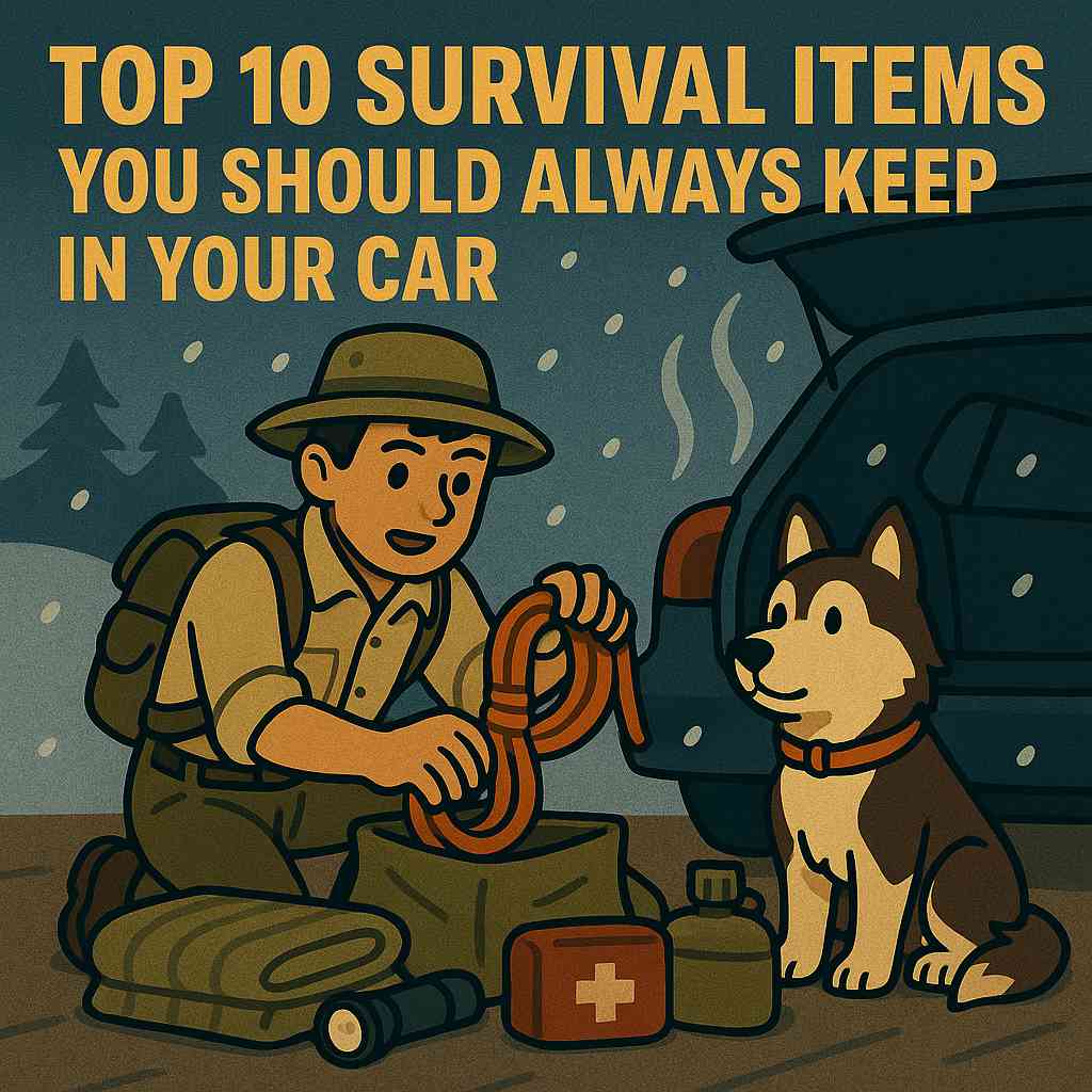 Top 10 Survival Items You Should Always Keep in Your Car